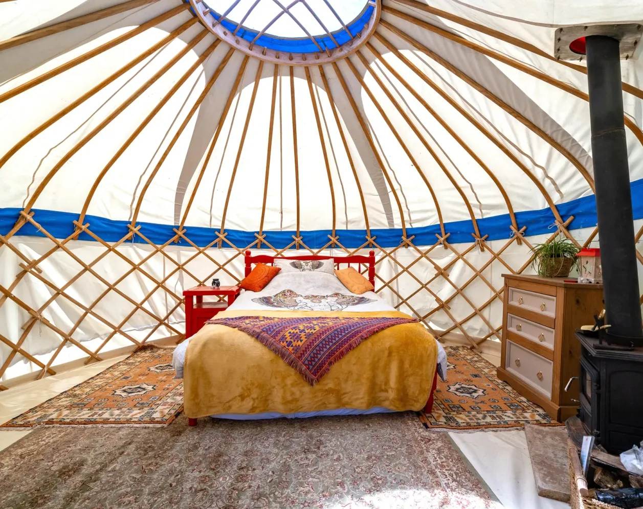 Skylark Yurt — view 1